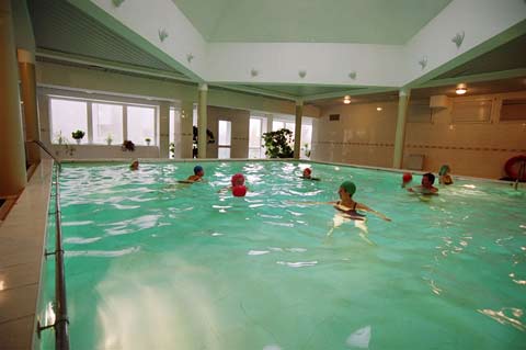 Baseinas su kaskadomis, sauna, gimnastikos salė sveikatos centre ENERGETIKAS