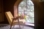 Large room with balcony and bathroom