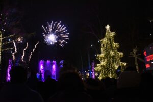 Kaledų eglutės įžiebimas Palangoje