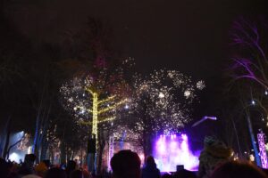 Kaledų eglutės įžiebimas Palangoje