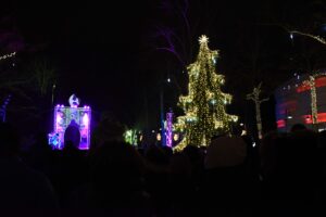 Kaledų eglutės įžiebimas Palangoje