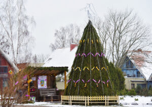 Kalėdinė eglutė Preiloje