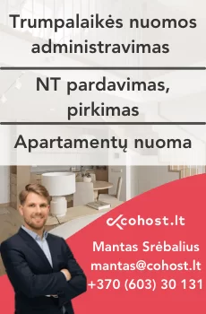 Īstermiņa noma Lietuvā Baltijas jūrmalā