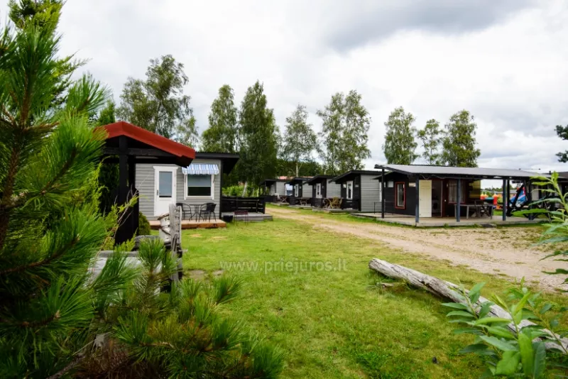 Atpūta Palangā - koka namiņi, kempings, teltis (spec. cenas grupām)