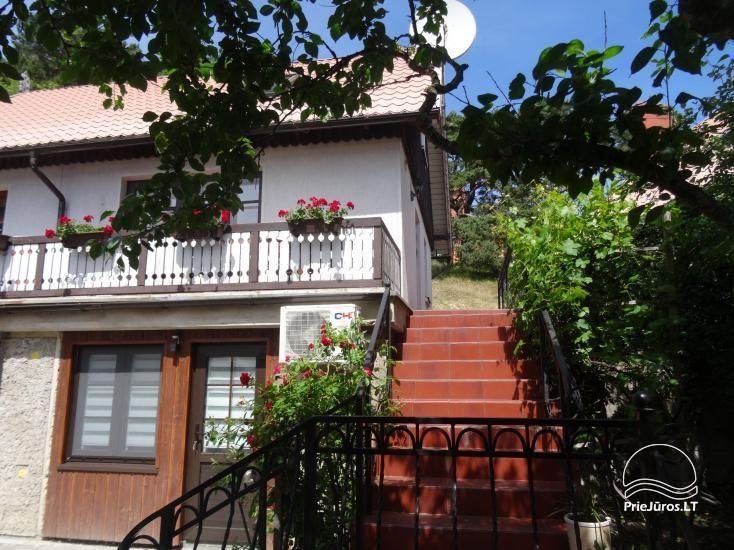 Cottage with fireplace for rental, apartment and rooms for rent in Nida