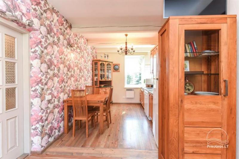 Apartment for rent in Palanga. Parking, pergola, grill in the yard