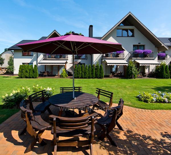 Appartements in Palanga VILA EPUSE - Terrassen, Küchen, großer Hof, nah am Meer