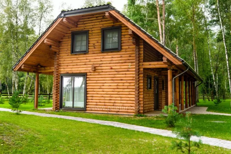 Rąstinių vilų nuoma Palangoje - Atostogų parkas