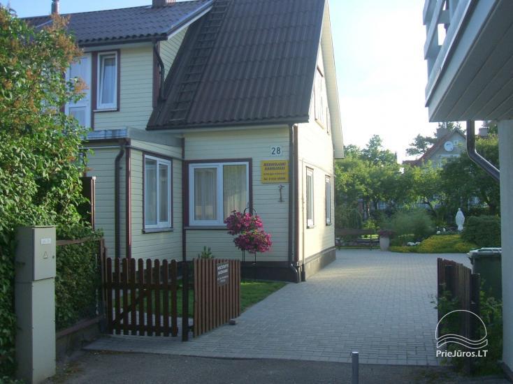 Kambarių nuoma poilsiui Palangoje
