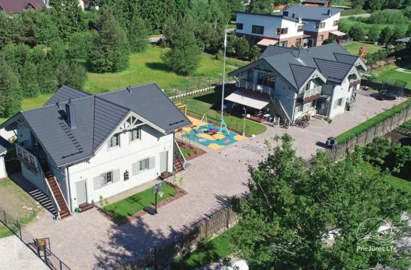 Baltu vila Palangā - Jauni dzīvokļi ģimenes atpūtai 240 m līdz jūrai