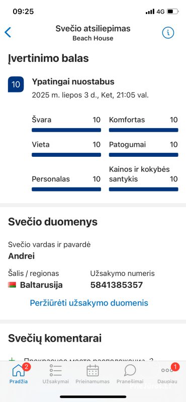 Villa Osupio 9 Palangā. Tikai 200 metrus līdz jūrai!