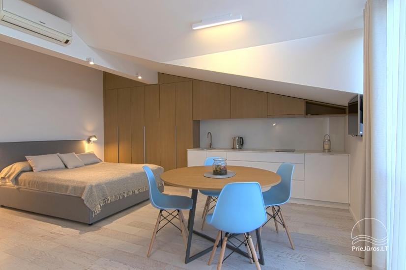 Modern 1-room apartment in the center of Nida with air conditioning and parking - 1