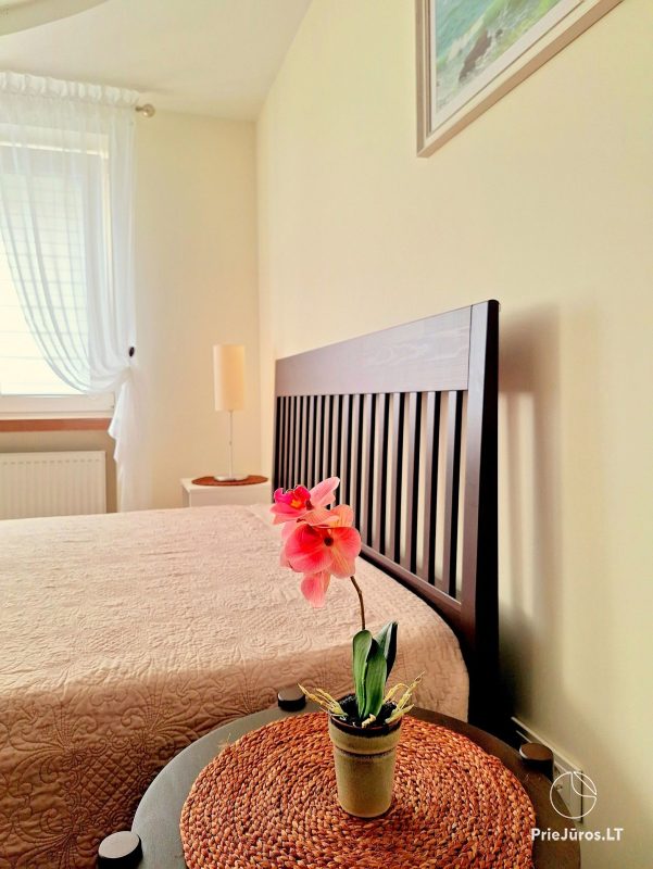 Īstermiņa dzīvokļa īre pašā Klaipēdas centrā City Memories Apartment un Golden Dune Apartment.