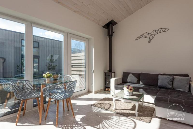 Holiday house - apartment with terrace for rent in Palanga, in Kunigiskiai