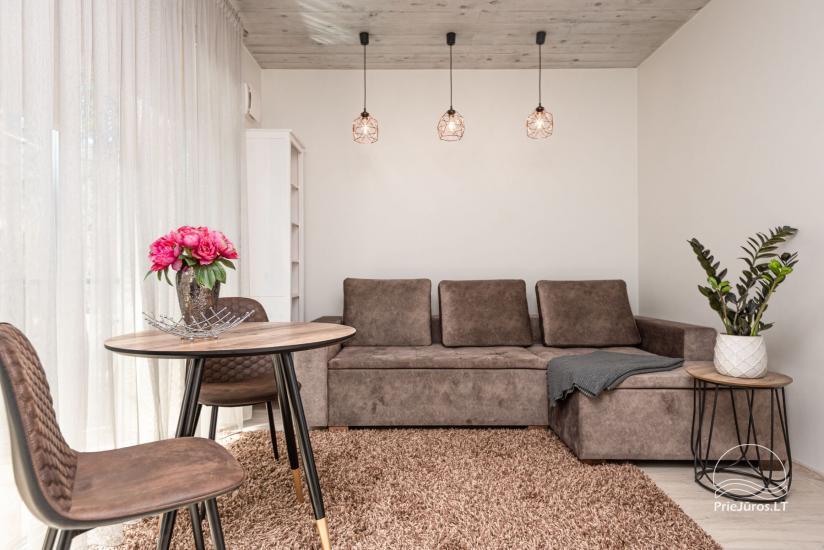 Nauji 2 kambarių apartamentai prie jūros Kunigiškiuose - 1
