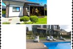 Saulėlydžio apartamentai Kunigiškiuose - nuomojami dveji apartamentai su šildomu lauko baseinu ir privatus namas su terasa
