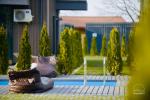 Saulėlydžio apartamentai Kunigiškiuose - nuomojami dveji apartamentai su šildomu lauko baseinu ir privatus namas su terasa