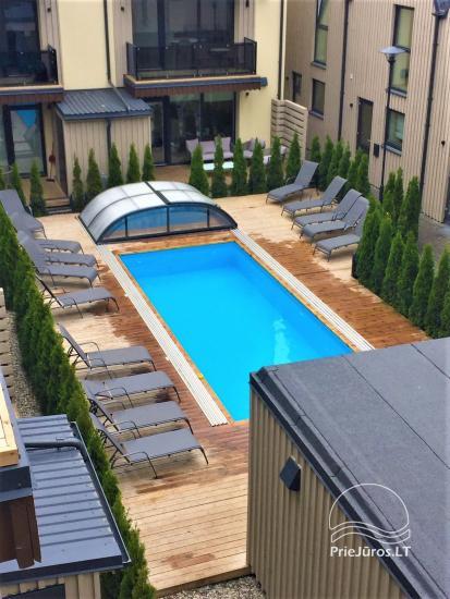 Kontininkų apartamentai su baseinu miško pašonėje, Kunigiškiuose