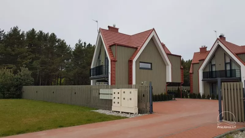 Nendrės takas - jaukūs dviejų kambarių apartamentai su terasa šalia jūros Kunigiškėse