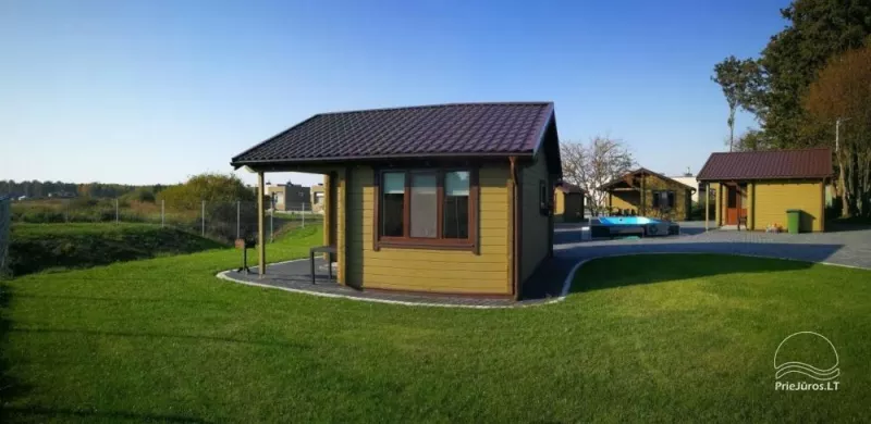 Namelis dviem Palangoje (Kunigiškėse), poilsiavietėje „Baure“