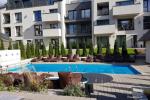 Palangos centre Malūno vilose, dviejų kambarių apartamentas