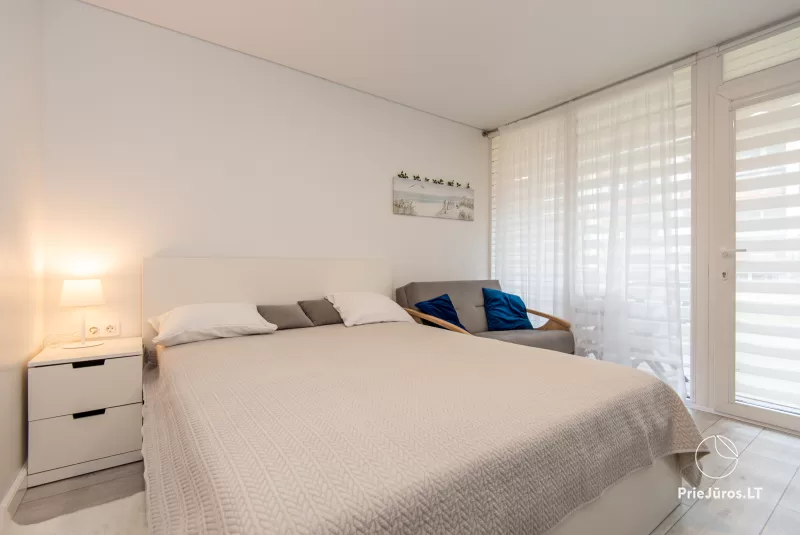Naujai įrengti apartamentai Juodkrantėje