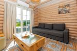 Apartamentai rąstiniame name su atskiru įėjimu ir terasa „Šventosios liuksas“