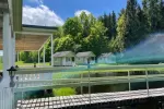 Izīrē banketu zāli, saunu un brīvdienu mājas Plunges rajonā viensētā Klusuma straume - 4