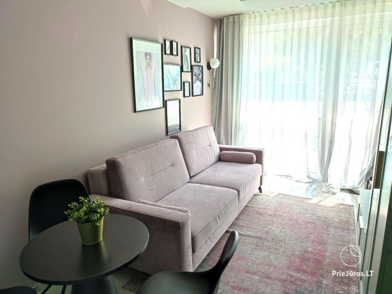 Malūno Vilos 1 kambario apartamentai su baseinu P.Nr.19