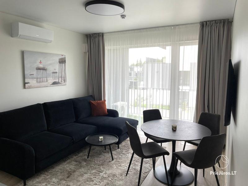 Jaukūs apartamentai Kunigiškėse, privačiame Mano Jūra 2 komplekse K.Nr.6