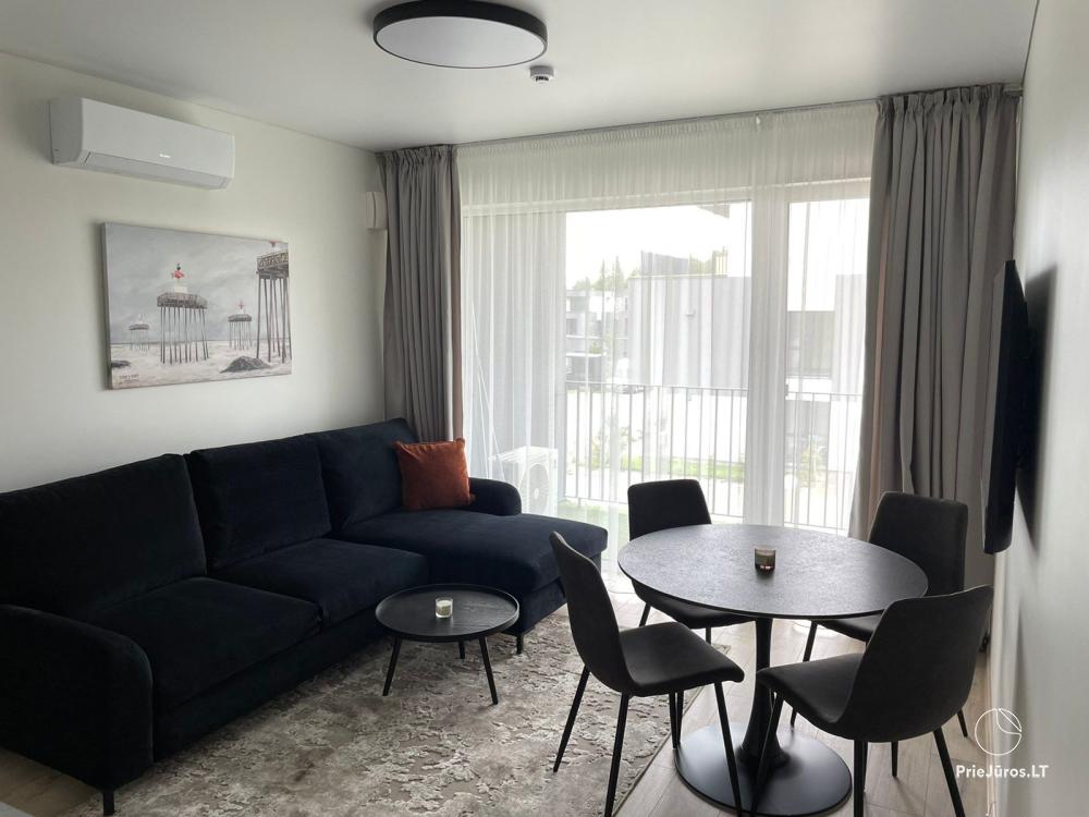 Jaukūs apartamentai Kunigiškėse, privačiame Mano Jūra 2 komplekse K.Nr.6 - 1