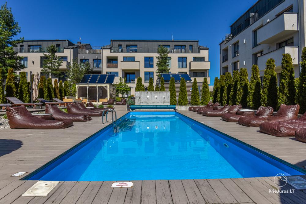 Neringos apartamentai su privačiu baseinu Palangoje - 1