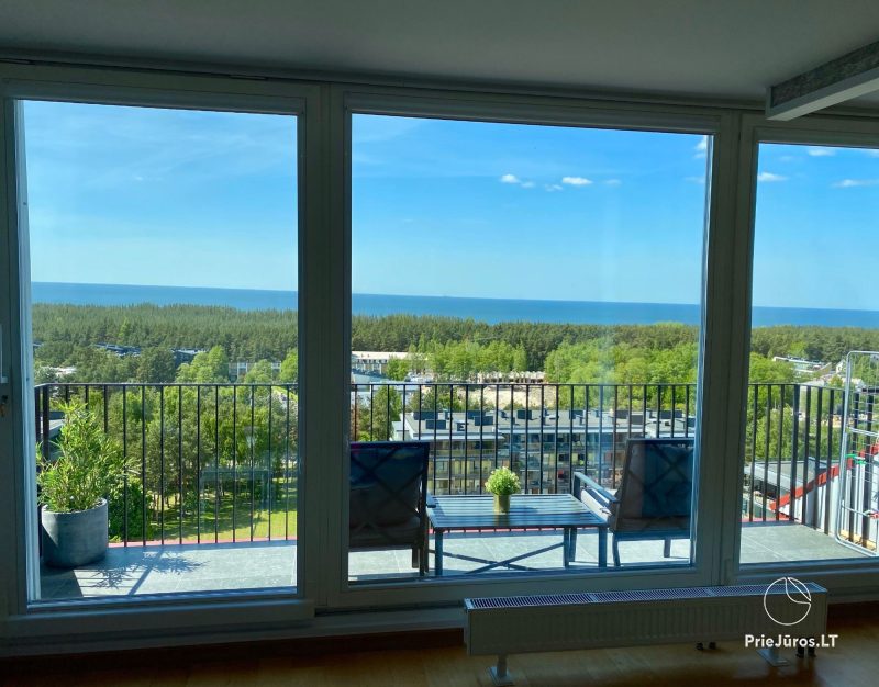 Apartamentai su vaizdu į jūrą Vanagupės rajone