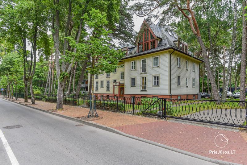 Erdvūs apartamentai Birutės al. 41, šalia parko, keturiems asmenims su atskiru įėjimu