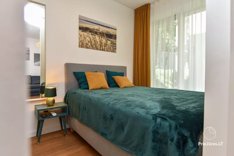Modernūs apartamentai „Kalno Namai“ Juodkrantėje
