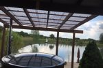 Sodyba Klaipėdos r. - Villa Feniksas su pirtim, kubilu ir dideliu tvenkiniu ir poilsio namelis Feniksiukas - 4