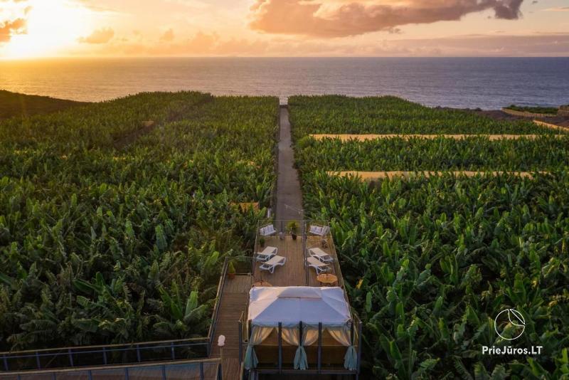 Dzīvokļi Hacienda La Dehesa banānu plantācijā Tenerifē