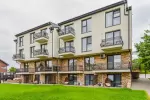 Naujai įrengti apartamentai nuomai Palangoje. Yra terasos, kondicionieriai