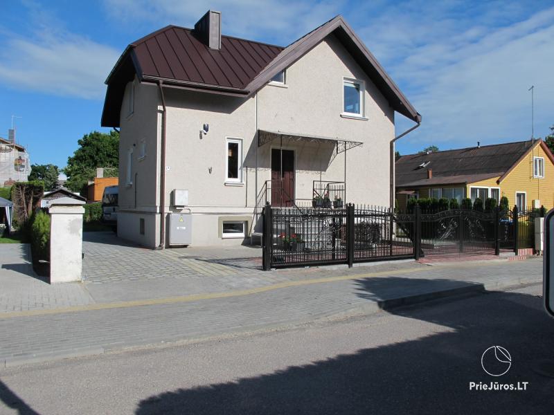 Apartamentai nuosavame name su atskirais įėjimais Palangoje