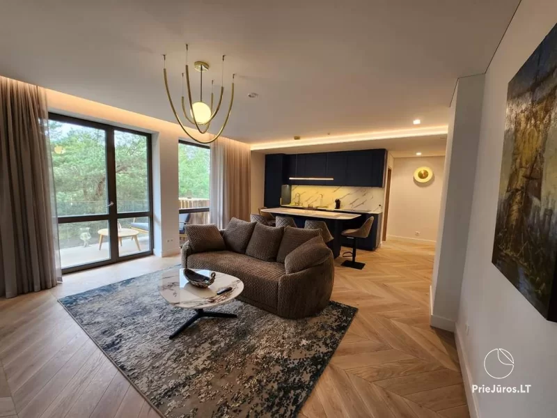 Išnuomojami (40 kv. m. bei 60 kv. m.) jaukūs ir stilingai įrengti apartamentai naujame Marių Vėtrungių kvartale