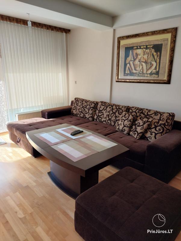 Poilsis prie jūros. Nuomojomi apartamentai pačiame Palangos centre