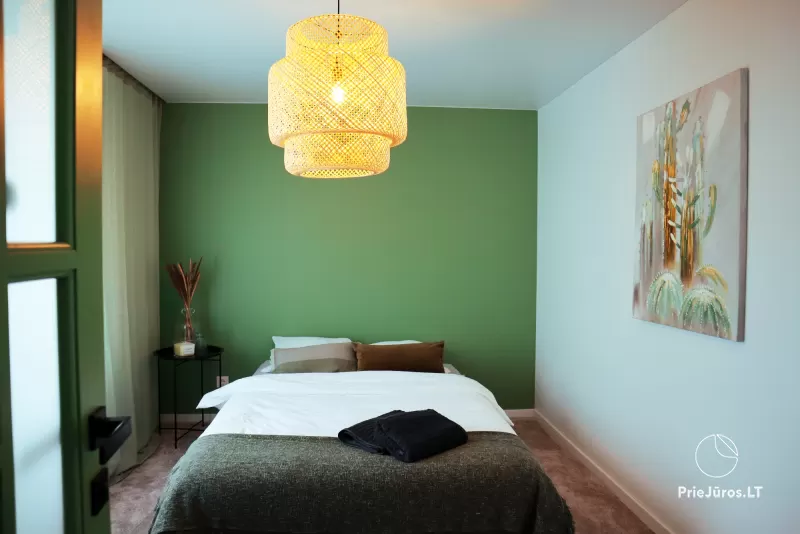 Šeimos laikas Šventojoje. Erdvus apartamentas nuomai iki 8 asmenų