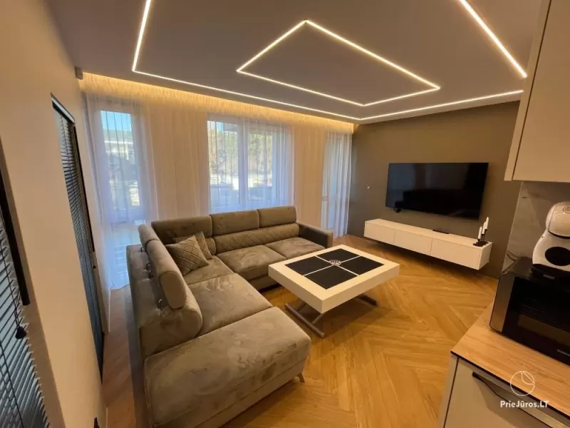 Elenos modernūs apartamentai prie pat jūros Šventojoje