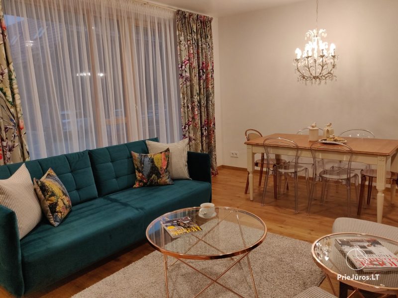 Kopų Vėtrungės II - Nida Apartments su teras iki 6 asmenų