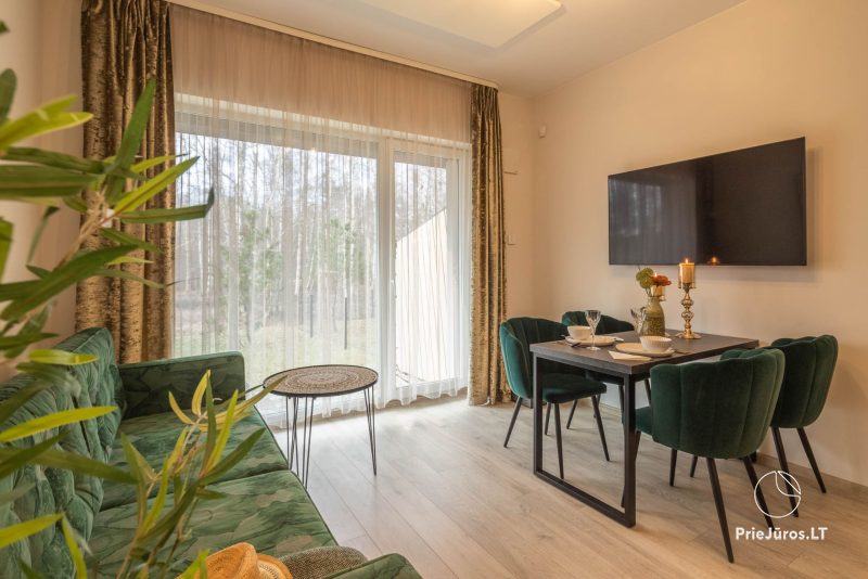 Apartamentai su atskiru kiemeliu Sula Home Kunigiškiuose - Mano jūra 2 komplekse su baseinu