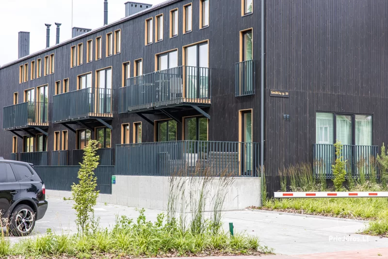 Nauji apartamentai Palangos centre, 400 m iki jūros – komplekse „Smilčių Namai“