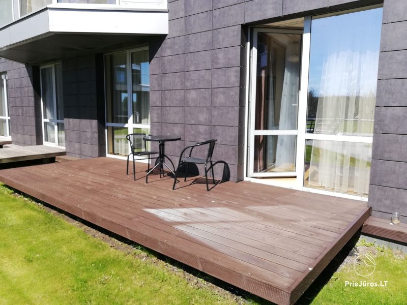 Apartamentai su terasa Šventojoje Elija komplekse