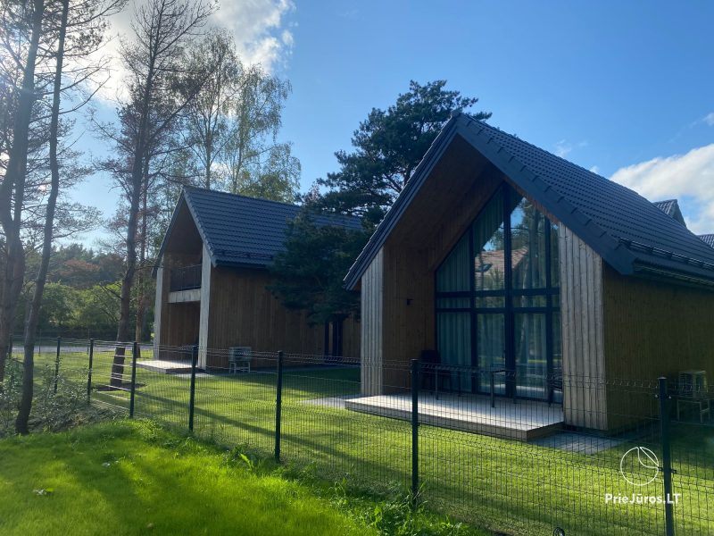 Poilsis Palangoje - Kunigiškiuose, naujos statybos namukuose. Iki jūros 400 m.