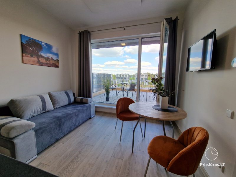 Apartamentai su terasa Silver Apartment, Mano Jūra 2, Kunigiškiai