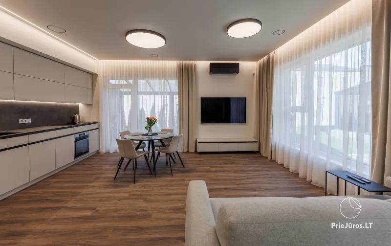 Divu guļamistabu kotedža ģimenes atpūtai Kunigiskios